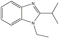 1H-Benzimidazole,1-ethyl-2-(1-methylethyl)-(9CI) Struktur