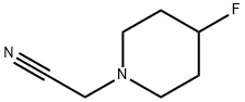 1-Piperidineacetonitrile,4-fluoro-(9CI)|