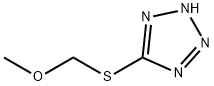 1H-Tetrazole,5-[(methoxymethyl)thio]-(9CI) Struktur