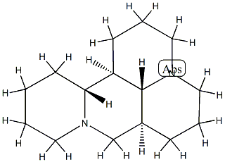 (6β)-Matridine Structure