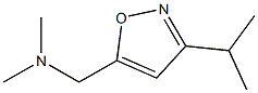 5-Isoxazolemethanamine,N,N-dimethyl-3-(1-methylethyl)-(9CI),478016-08-9,结构式