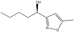 3-Isoxazolemethanol,-alpha--butyl-5-methyl-,(-alpha-R)-(9CI) Struktur