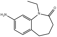 2H-1-Benzazepin-2-one,8-amino-1-ethyl-1,3,4,5-tetrahydro-(9CI) 结构式