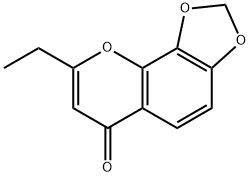 6H-1,3-Dioxolo[4,5-h][1]benzopyran-6-one,8-ethyl-(9CI) Struktur