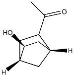 Ethanone, 1-[(1R,4R,5S)-5-hydroxybicyclo[2.2.1]hept-2-yl]-, rel- (9CI) Structure