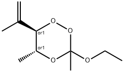 479500-05-5 1,2,4-Trioxane,3-ethoxy-3,5-dimethyl-6-(1-methylethenyl)-,(5R,6R)-rel-(9CI)