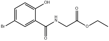 5-溴-2-羟基马尿酸乙酯, 480423-61-8, 结构式
