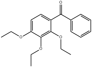 2,3,4-三乙氧基二苯酮 结构式