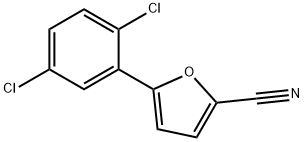 5-(2,5-二氯苯基)-2-呋喃腈,480439-32-5,结构式