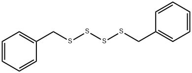 Dibenzyl pertetrasulfide Struktur