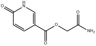 3-Pyridinecarboxylicacid,1,6-dihydro-6-oxo-,2-amino-2-oxoethylester(9CI),481712-65-6,结构式