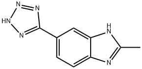 1H-Benzimidazole,2-methyl-5-(1H-tetrazol-5-yl)-(9CI),486402-03-3,结构式