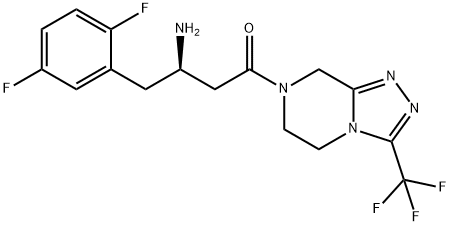 Sitagliptin Defuoro IMpurity 5 化学構造式