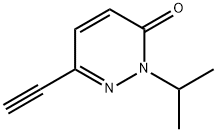 3(2H)-Pyridazinone,6-ethynyl-2-(1-methylethyl)-(9CI) Struktur