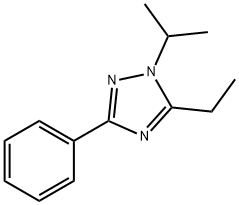 1H-1,2,4-Triazole,5-ethyl-1-(1-methylethyl)-3-phenyl-(9CI) 结构式