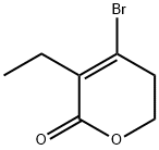 2H-Pyran-2-one,4-bromo-3-ethyl-5,6-dihydro-(9CI),488800-35-7,结构式