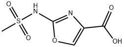 4-Oxazolecarboxylicacid,2-[(methylsulfonyl)amino]-(9CI),488805-22-7,结构式