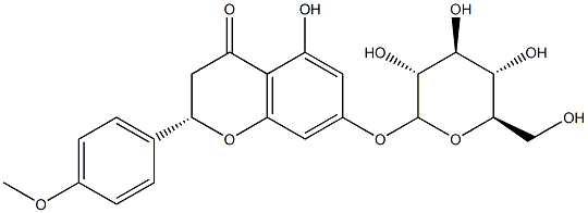 Isosakuranin Structure