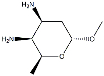 alpha-L-lyxo-Hexopyranoside, methyl 3,4-diamino-2,3,4,6-tetradeoxy- (9CI),491613-79-7,结构式