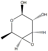 beta-D-Galactopyranose, 3,4-anhydro-6-deoxy- (9CI),493016-62-9,结构式