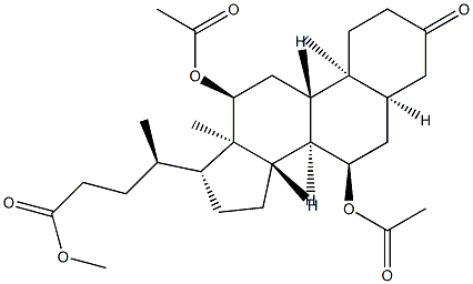 7α,12α-디아세톡시-3-옥소-5β-콜란-24-오산메틸에스테르