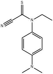 Formanilide,  1-cyano-4-(dimethylamino)-N-ethylthio-  (7CI,8CI) Struktur