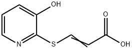 49676-15-5 2-Propenoicacid,3-[(3-hydroxy-2-pyridinyl)thio]-(9CI)