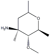 L-arabino-Heptitol,4-amino-2,6-anhydro-1,3,4,7-tetradeoxy-4-C-methyl-5-O-methyl-,(2Xi)-(9CI)|