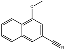 2-Naphthalenecarbonitrile,4-methoxy-(9CI),496817-25-5,结构式