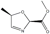 2-Oxazolecarboxylicacid,2,5-dihydro-5-methyl-,methylester,(2R,5S)-rel-,496878-24-1,结构式