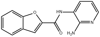 2-Benzofurancarboxamide,N-(2-amino-3-pyridinyl)-(9CI) 结构式