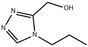 (4-丙基-4H-1,2,4-三唑-3-基)甲醇, 497855-00-2, 结构式