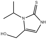 2H-Imidazole-2-thione,1,3-dihydro-5-(hydroxymethyl)-1-(1-methylethyl)-(9CI) Struktur