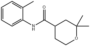 2H-Pyran-4-carboxamide,tetrahydro-2,2-dimethyl-N-(2-methylphenyl)-(9CI) Structure