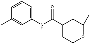 2H-Pyran-4-carboxamide,tetrahydro-2,2-dimethyl-N-(3-methylphenyl)-(9CI)|