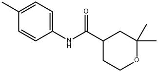 2H-Pyran-4-carboxamide,tetrahydro-2,2-dimethyl-N-(4-methylphenyl)-(9CI)|