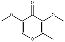 4H-Pyran-4-one,3,5-dimethoxy-2-methyl-(9CI) Structure
