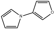 1H-Pyrrole,1-(3-furanyl)-(9CI) 化学構造式