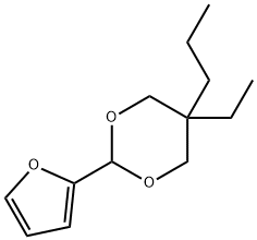 1,3-Dioxane,5-ethyl-2-(2-furanyl)-5-propyl-(9CI),500790-50-1,结构式