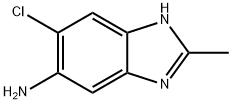 1H-Benzimidazol-5-amine,6-chloro-2-methyl-(9CI) 结构式