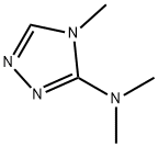 4H-1,2,4-Triazol-3-amine,N,N,4-trimethyl-(9CI) 化学構造式