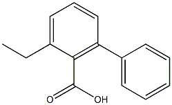 [1,1-Biphenyl]-2-carboxylicacid,3-ethyl-(9CI) Structure