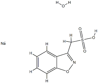 sodium salt, hydrate,501019-17-6,结构式