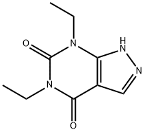 1H-Pyrazolo[3,4-d]pyrimidine-4,6(5H,7H)-dione,5,7-diethyl-(9CI),501655-65-8,结构式