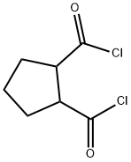 1,2-Cyclopentanedicarbonyldichloride(9CI) Structure