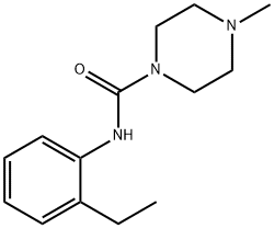 1-피페라진카르복사미드,N-(2-에틸페닐)-4-메틸-(9CI)