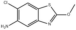 5-Benzothiazolamine,6-chloro-2-methoxy-(9CI) Structure