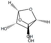 beta-D-Lyxofuranose, 1,5-anhydro-5-C-hydroxy-, (5S)- (9CI) 化学構造式