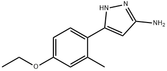 1H-Pyrazol-3-amine,5-(4-ethoxy-2-methylphenyl)-(9CI)|
