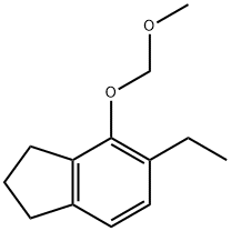 1H-Indene,5-ethyl-2,3-dihydro-4-(methoxymethoxy)-(9CI) Structure